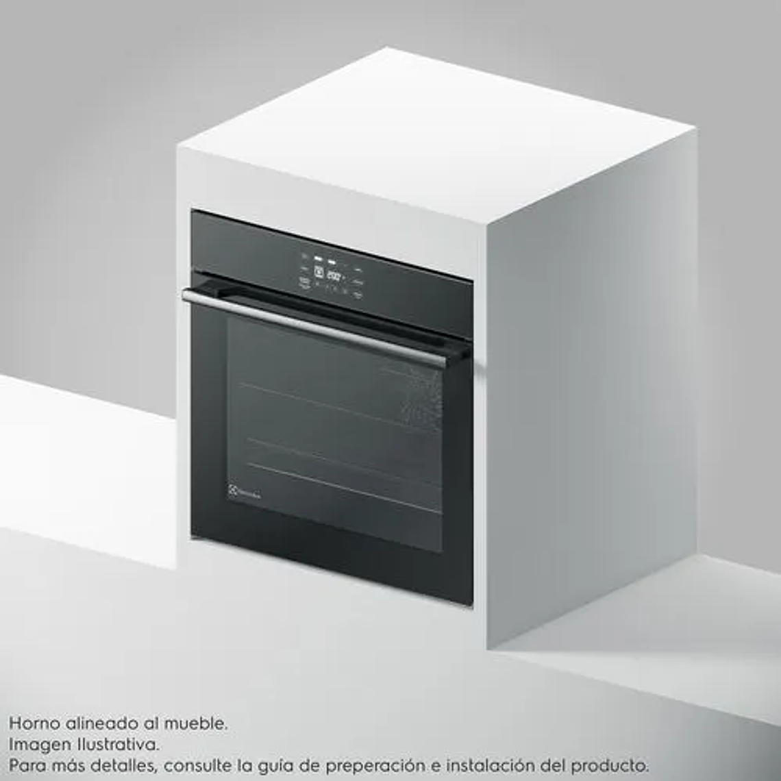HORNO EMPOTRABLE ELÉCTRICO ELECTROLUX 80L EXPERIENCE AIR FRYER, PERFECTCOOK360 Y PANEL TOUCH OE8EA 7