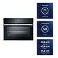 HORNO EMPOTRABLE ELÉCTRICO ELECTROLUX 50L EXPERIENCE AIR FRYER, PERFECTCOOK360 Y PANEL TOUCH OE5EA - Miniatura 2