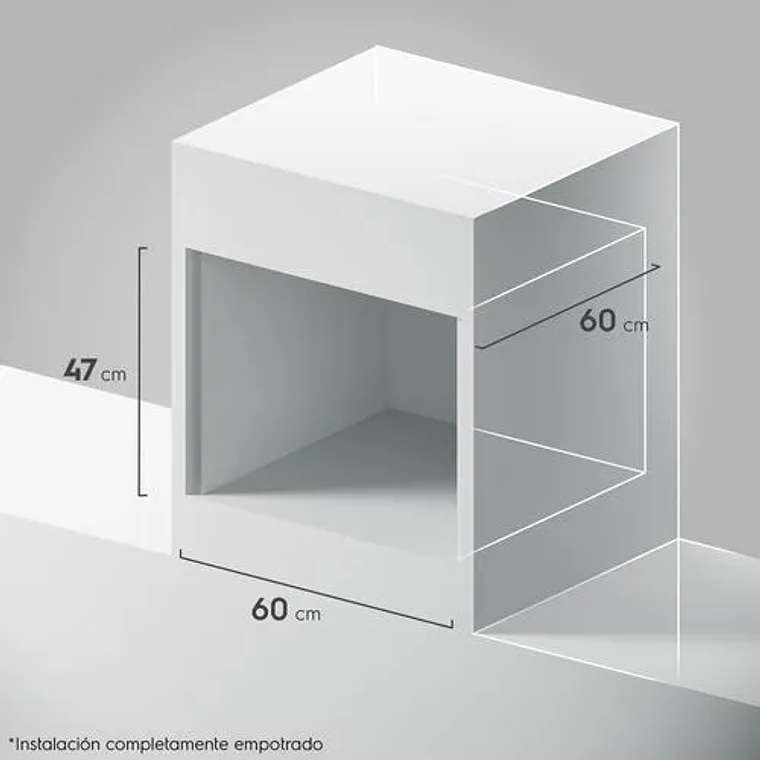 HORNO EMPOTRABLE ELÉCTRICO ELECTROLUX 50L EXPERIENCE AIR FRYER, PERFECTCOOK360 Y PANEL TOUCH OE5EA 6