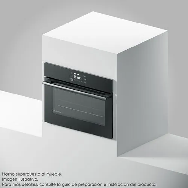 HORNO EMPOTRABLE ELÉCTRICO ELECTROLUX 50L EXPERIENCE AIR FRYER, PERFECTCOOK360 Y PANEL TOUCH OE5EA 9