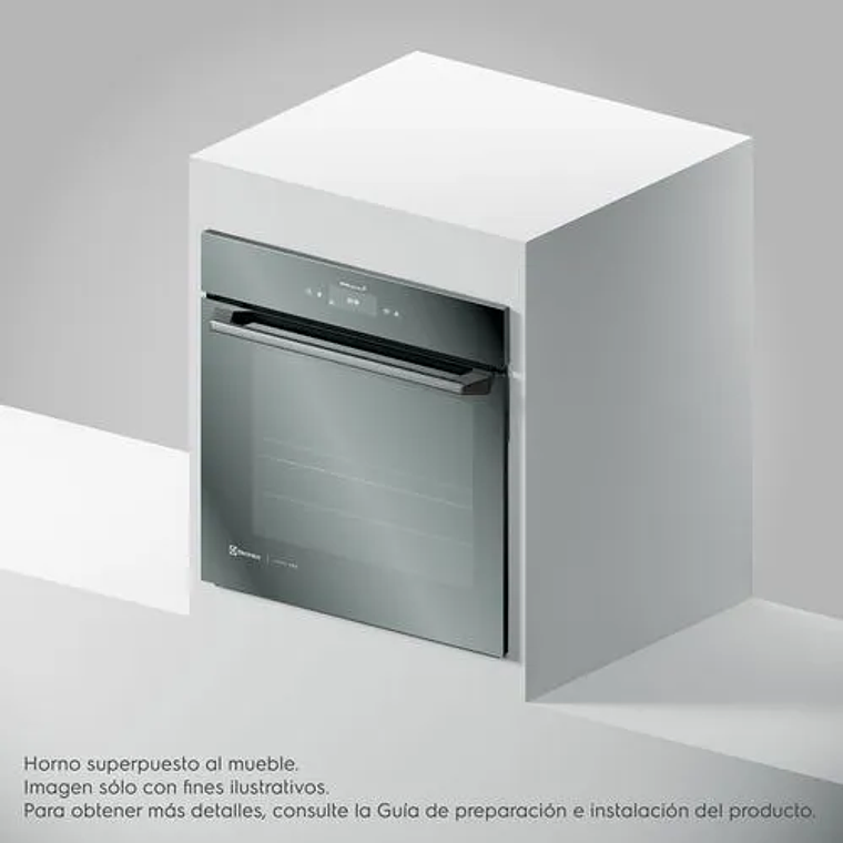 HORNO EMPOTRABLE ELÉCTRICO ELECTROLUX 80L CON FUNCIÓN FREIDORA DE AIRE Y CONEXIÓN WI-FI OE9XS 7