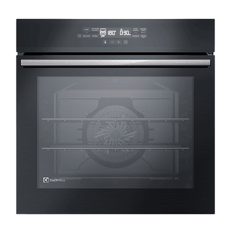 HORNO EMPOTRABLE ELÉCTRICO ELECTROLUX 80 L DIGITAL Y FOODSENSOR OE8EF NEGRO