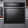 HORNO EMPOTRABLE ELÉCTRICO ELECTROLUX 80 L DIGITAL Y FOODSENSOR OE8EF NEGRO