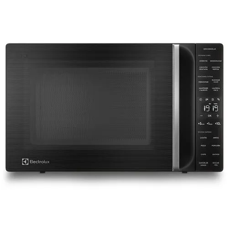 MICROONDAS ELECTROLUX 31 LITROS DIGITAL DESCONGELAMIENTO ASISTIDO ME31N NEGRO 1