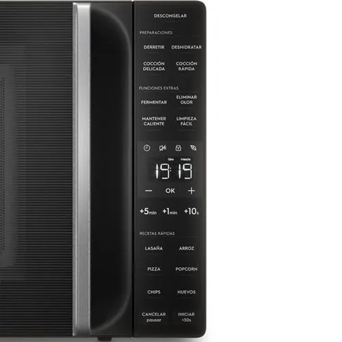 MICROONDAS ELECTROLUX 31 LITROS DIGITAL DESCONGELAMIENTO ASISTIDO ME31N NEGRO 6