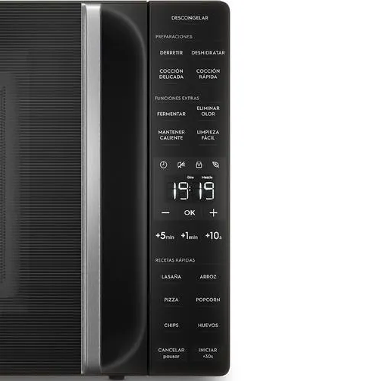 MICROONDAS ELECTROLUX 31 LITROS DIGITAL DESCONGELAMIENTO ASISTIDO ME31N NEGRO 6