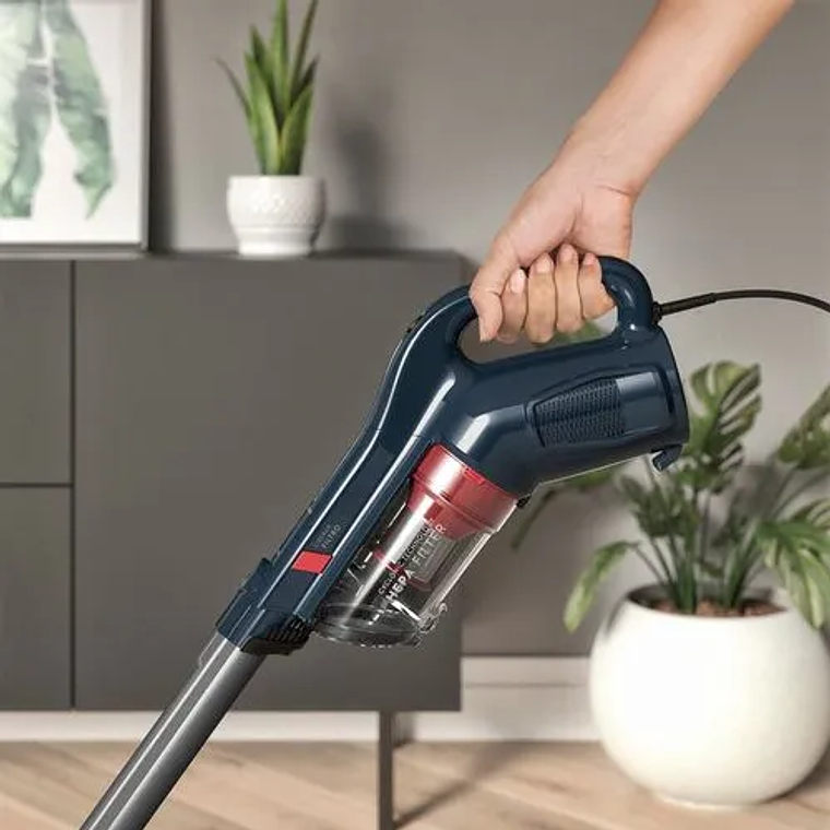 ASPIRADORA VERTICAL CON CABLE ELECTROLUX 1300W CICLÓNICA 3 EN 1 CON FILTRO HEPA PTE10 AZUL 7