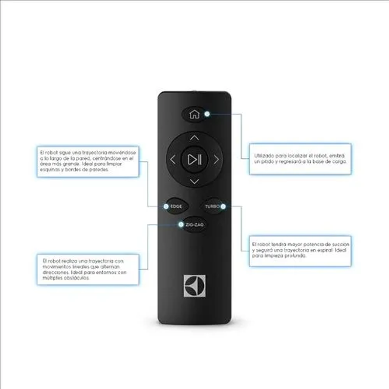 ASPIRADORA ROBOT ELECTROLUX LIMPIEZA 4 EN 1 SENSOR ANTICOLISIÓN Y ANTICAÍDA ERB40 AZUL 11
