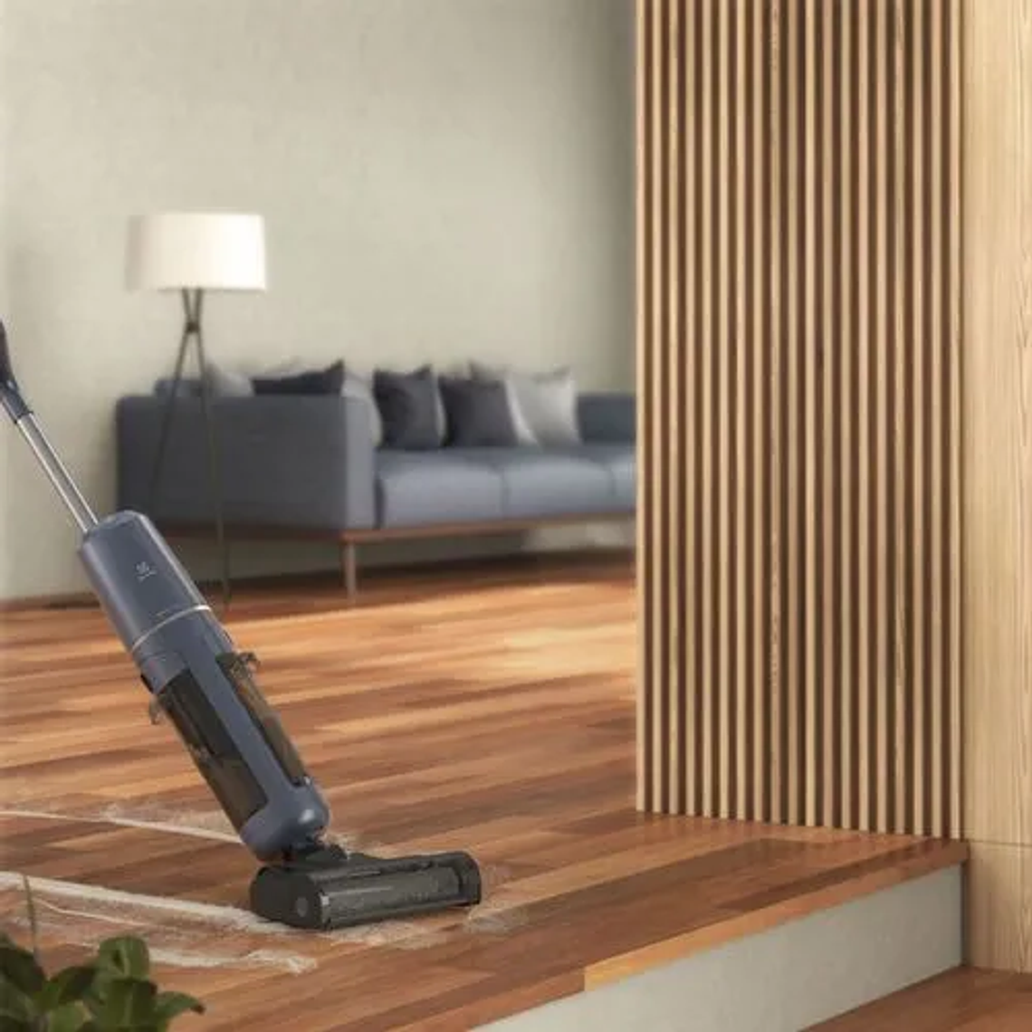 ASPIRADORA MOPA INALÁMBRICA ELECTROLUX EXPERIENCE MULTICLEAN 3 EN 1 EMC2500 AZUL 7