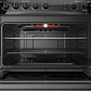 COCINA A GAS 5 PLATOS MADEMSA CON TRIPLE LLAMA Y GRILL ELÉCTRICO M 940 T NEGRA - Miniatura 7