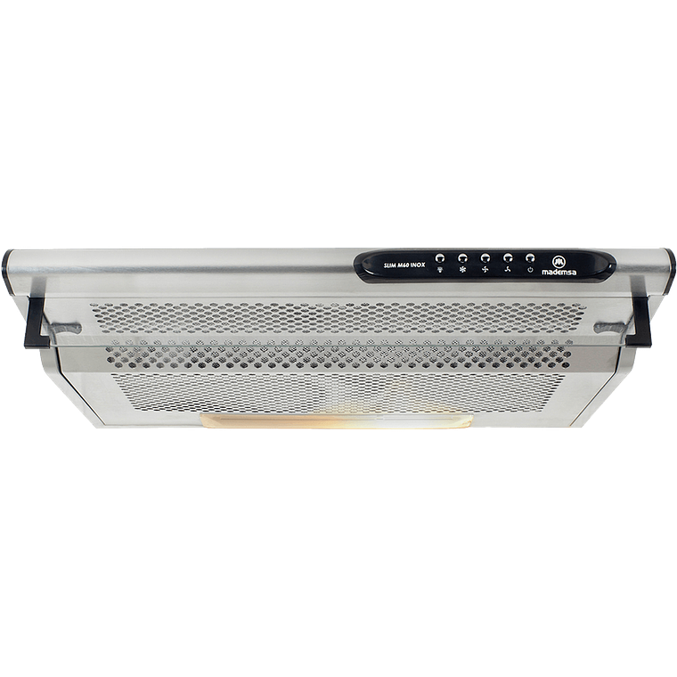 CAMPANA DE COCINA EXTRACTORA MADEMSA RETRÁCTIL 60CM DOUBLE FUNCTION M60 INOX 1