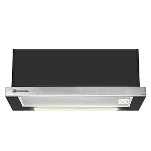 CAMPANA DE COCINA EXTRACTORA MADEMSA RETRÁCTIL 60CM EMPOTRABLE MX 6270 NEGRA