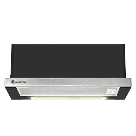 CAMPANA DE COCINA EXTRACTORA MADEMSA RETRÁCTIL 60CM EMPOTRABLE MX 6270 NEGRA