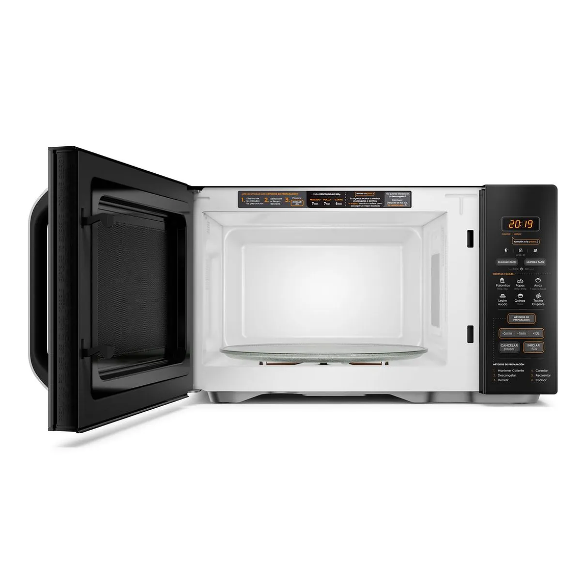 MICROONDAS MADEMSA 31 LITROS DIGITAL DESCONGELAMIENTO INTELIGENTE MM31FB NEGRO 5