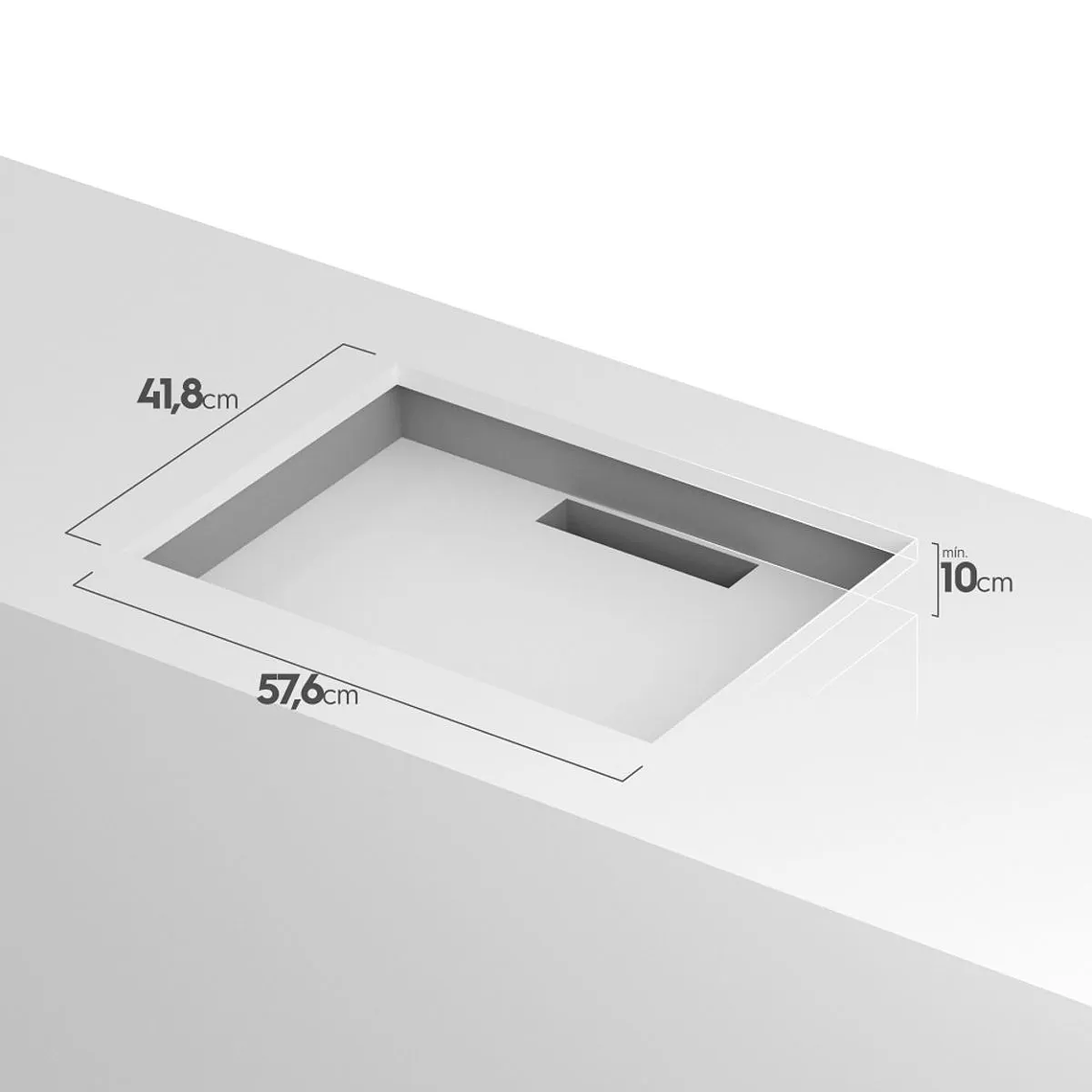 ENCIMERA ELÉCTRICA 4 PLATOS LUZ INDICADORA DE FUNCIONAMIENTO M EE48ED A INOX 4