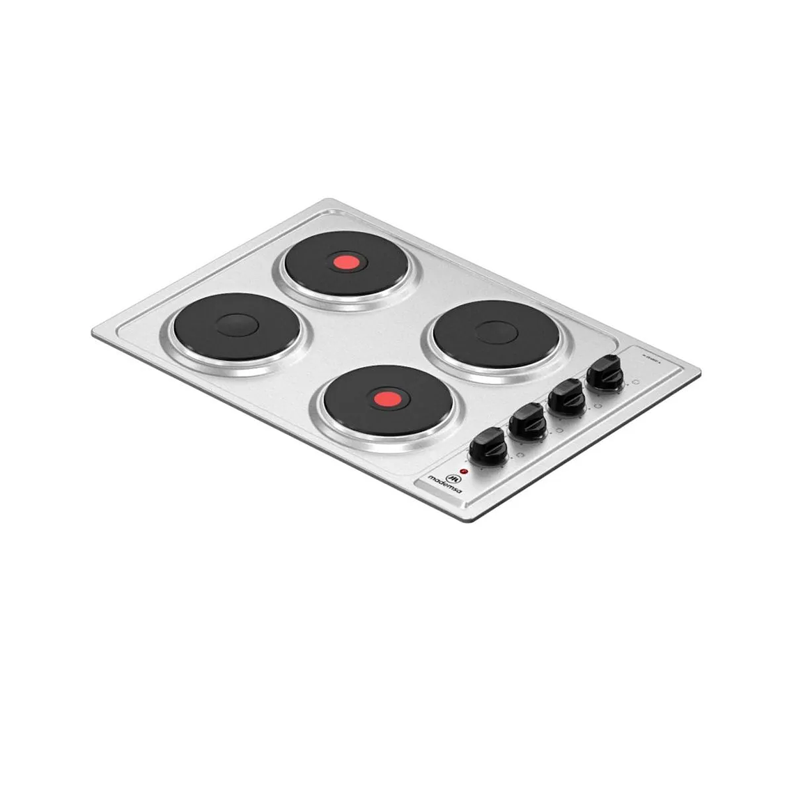 ENCIMERA ELÉCTRICA 4 PLATOS LUZ INDICADORA DE FUNCIONAMIENTO M EE48ED A INOX 2