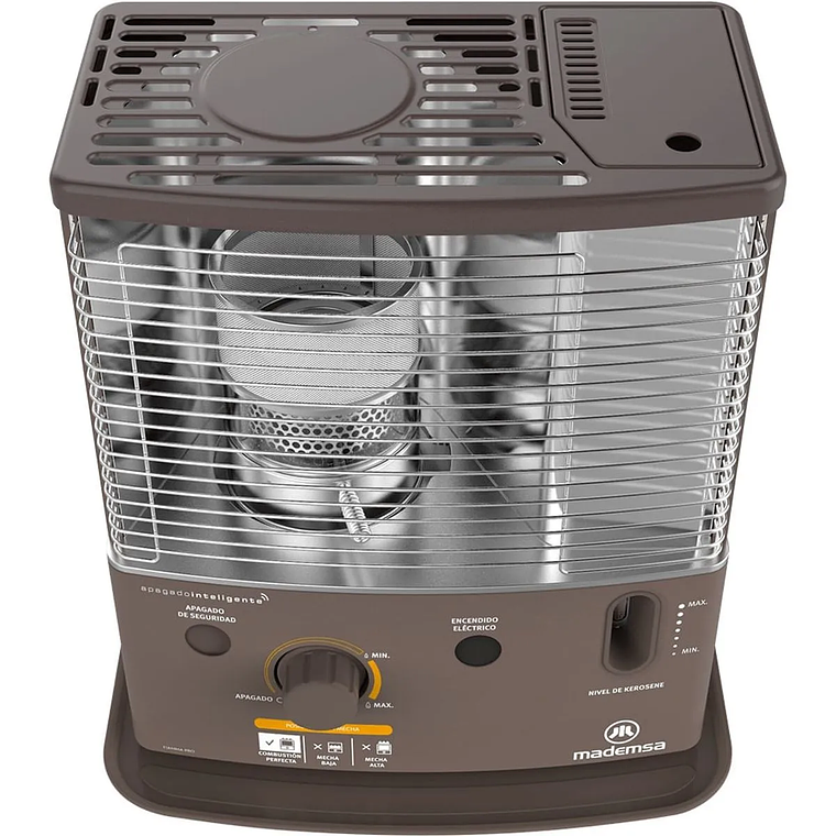 ESTUFA PARAFINA MECHA MADEMSA 4,2 LITROS 2,7 KW APAGADO INTELIGENTE FIAMMA PRO 3