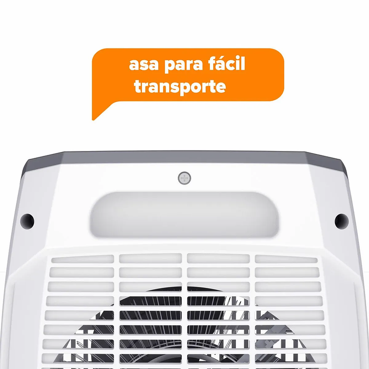 TERMOVENTILADOR MADEMSA 2000W 2 VELOCIDADES Y TERMOSTATO TV500 BLANCO 5