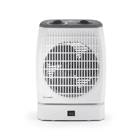 TERMOVENTILADOR MADEMSA 2000W Y TERMOSTATO TV550 BLANCO