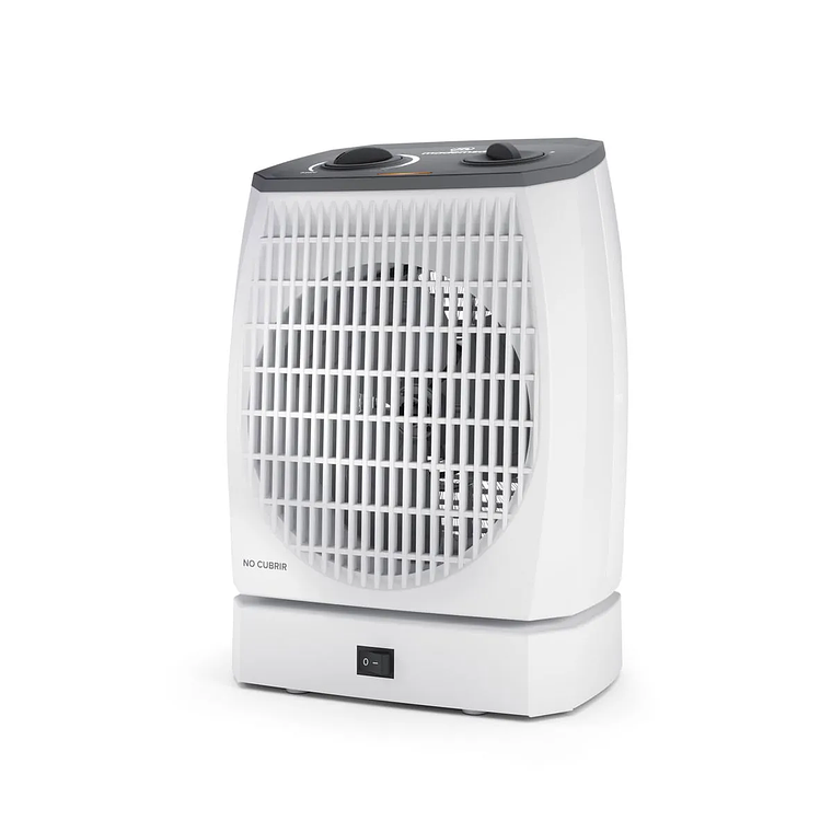 TERMOVENTILADOR MADEMSA 2000W Y TERMOSTATO TV550 BLANCO 3