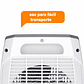 TERMOVENTILADOR MADEMSA 2000W Y TERMOSTATO TV550 BLANCO - Miniatura 5
