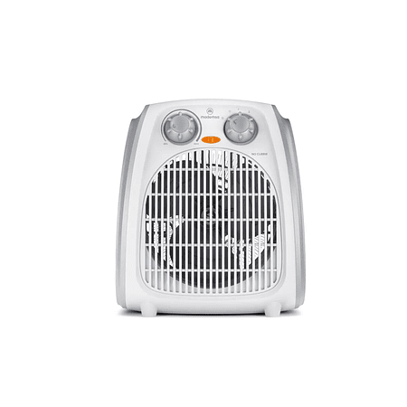 TERMOVENTILADOR MADEMSA 1800W 2 VELOCIDADES Y TERMOSTATO TV300 BLANCO