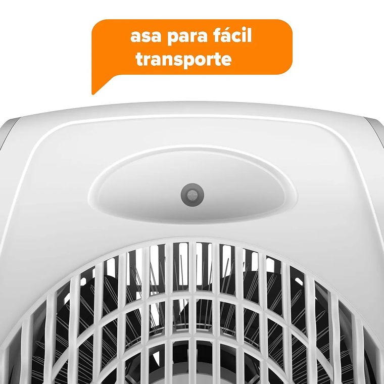 TERMOVENTILADOR MADEMSA 1800W 2 VELOCIDADES Y TERMOSTATO TV300 BLANCO 7