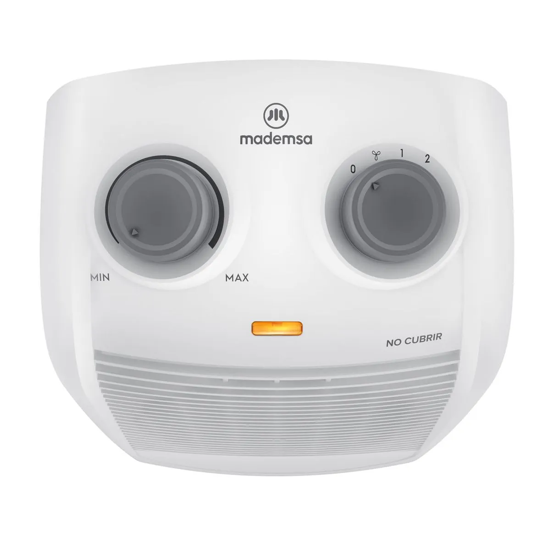 TERMOVENTILADOR MADEMSA 2000W 2 VELOCIDADES Y TERMOSTATO TV1000 BLANCO