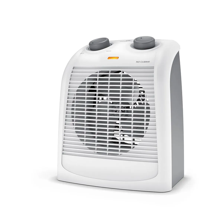 TERMOVENTILADOR MADEMSA 2000W 2 VELOCIDADES Y TERMOSTATO TV1000 BLANCO 5