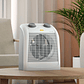 TERMOVENTILADOR MADEMSA 2000W 2 VELOCIDADES Y TERMOSTATO TV1000 BLANCO - Miniatura 6