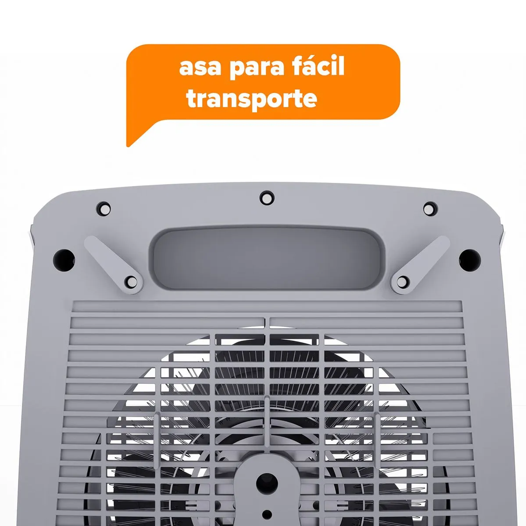 TERMOVENTILADOR MADEMSA 2000W 2 VELOCIDADES Y TERMOSTATO TV1000 BLANCO