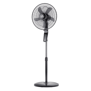 VENTILADOR DE PEDESTAL 60W TIMER Y CONTROL REMOTO 40,6 CM SFM2 NEGRO