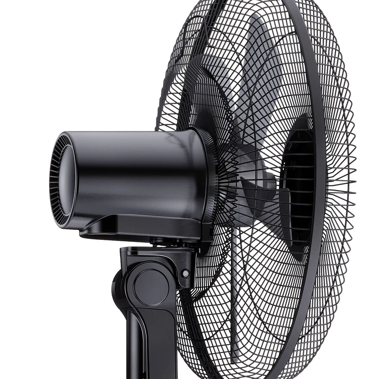 VENTILADOR DE PEDESTAL 60W TIMER Y CONTROL REMOTO 40,6 CM SFM2 NEGRO 6