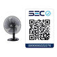 VENTILADOR SOBREMESA MADEMSA 40W 3 VELOCIDADES Y SILENCIOSO 40,6 CM DFM16 NEGRO - Miniatura 10