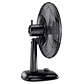 VENTILADOR SOBREMESA MADEMSA 40W 3 VELOCIDADES Y SILENCIOSO 40,6 CM DFM16 NEGRO - Miniatura 5