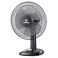 VENTILADOR SOBREMESA MADEMSA 45W 3 VELOCIDADES Y SILENCIOSO 30,5CM DFM12 NEGRO - Miniatura 1