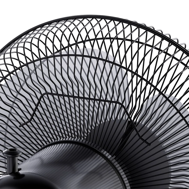 VENTILADOR SOBREMESA MADEMSA 45W 3 VELOCIDADES Y SILENCIOSO 30,5CM DFM12 NEGRO 7