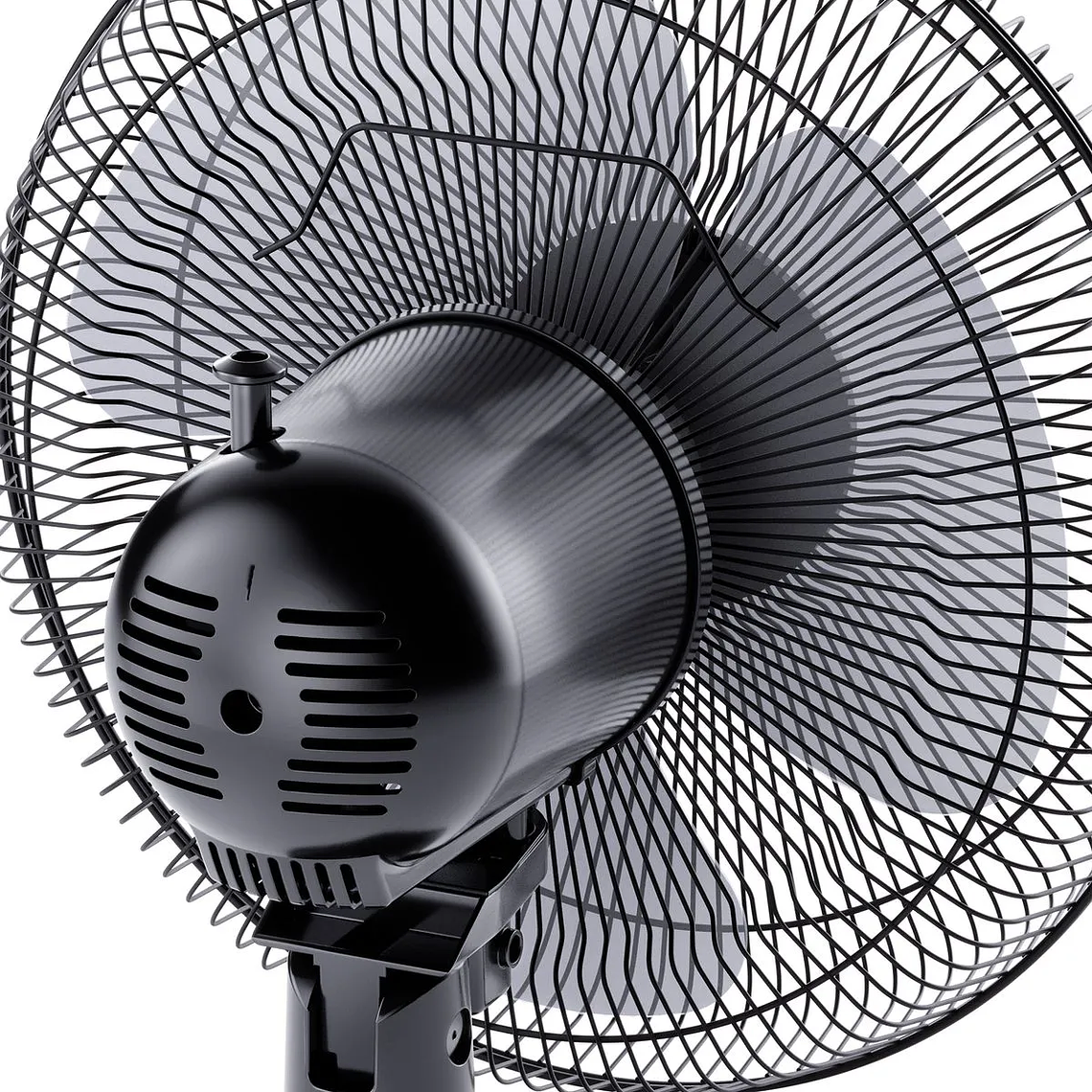 VENTILADOR SOBREMESA MADEMSA 45W 3 VELOCIDADES Y SILENCIOSO 30,5CM DFM12 NEGRO 9