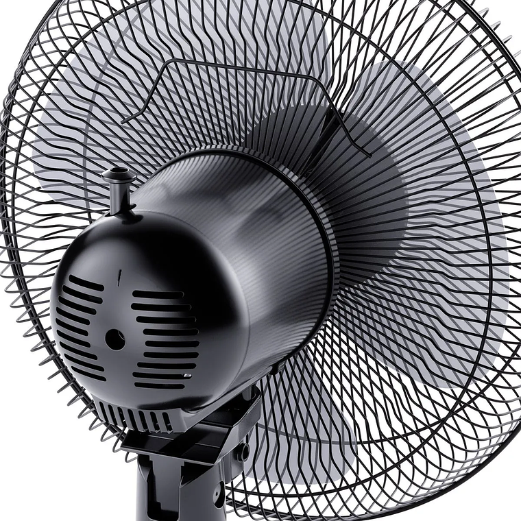 VENTILADOR SOBREMESA MADEMSA 45W 3 VELOCIDADES Y SILENCIOSO 30,5CM DFM12 NEGRO 9