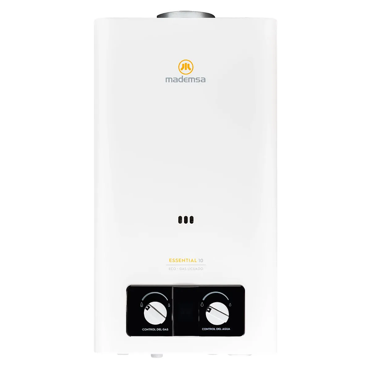 CALEFONT GAS LICUADO MADEMSA 10 LITROS TIRO NATURAL IONIZADO ESSENTIAL 10 ECO GL BLANCO 1