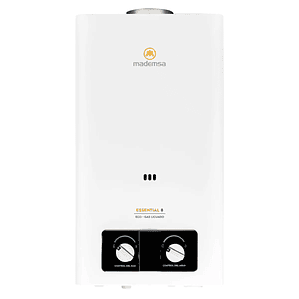 CALEFONT GAS LICUADO MADEMSA 8 LITROS TIRO NATURAL IONIZADO ESSENTIAL 8 ECO GL BLANCO