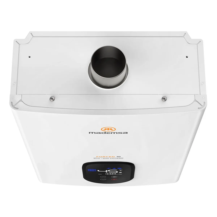 CALEFONT GAS LICUADO MADEMSA 10 LITROS TIRO FORZADO MODULANTE FORCED 10 ECO GL BLANCO 7