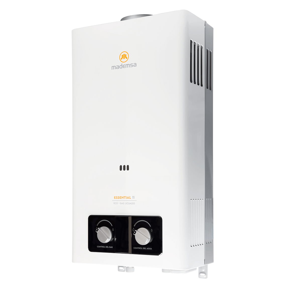CALEFONT GAS LICUADO MADEMSA 11 LITROS TIRO NATURAL IONIZADO ESSENTIAL 11 ECO GL BLANCO 2