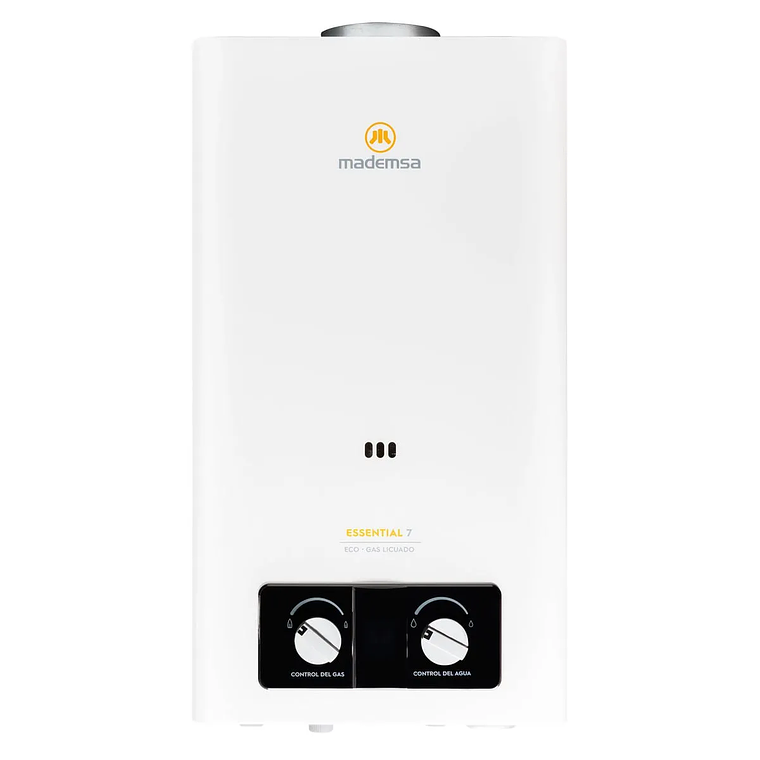 CALEFONT GAS LICUADO MADEMSA 7 LITROS TIRO NATURAL IONIZADO ESSENTIAL 7 ECO GL BLANCO 1