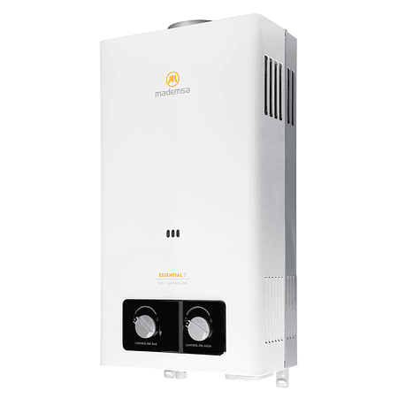 CALEFONT GAS LICUADO MADEMSA 7 LITROS TIRO NATURAL IONIZADO ESSENTIAL 7 ECO GL BLANCO