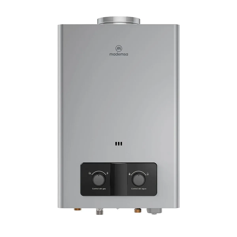 CALEFONT GAS LICUADO MADEMSA 8 LITROS TIRO NATURAL IONIZADO CMN08G GRIS 1