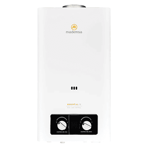 CALEFONT GAS NATURAL MADEMSA 13 LITROS TIRO NATURAL IONIZADO ESSENTIAL 13 ECO GN BLANCO