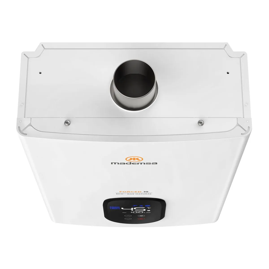 CALEFONT GAS NATURAL MADEMSA 10 LITROS TIRO FORZADO MODULANTE FORCED 10 ECO GN BLANCO 6