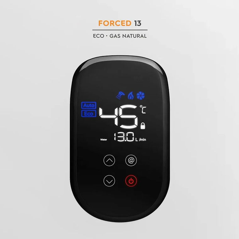 CALEFONT MADEMSA ELECTRICO IONIZADO 13 LITROS GAS NATURAL FORCED ECO GN 4