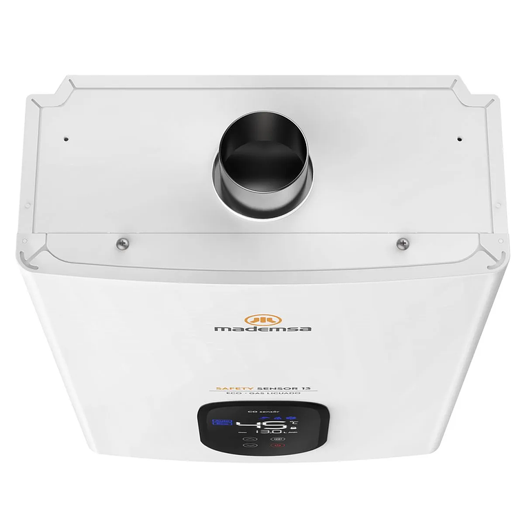 CALEFONT GAS LICUADO MADEMSA 13 LITROS TIRO FORZADO SENSOR MONÓXIDO DE CARBONO 13 ECO GL 5